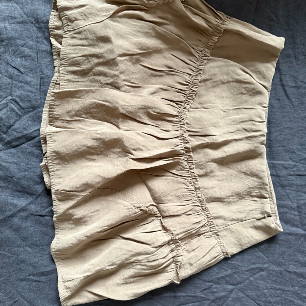 Zara Beige Casual Skirt